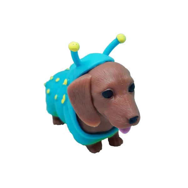 Стретч-игрушка Dress your Puppy S1 - Щенок в костюмчике (такса-гусеница) 0222-4
