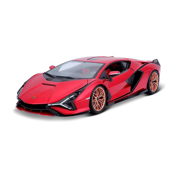Автомодель - Lamborghini Sian FKP 37 (красный металлик, 1:18) 18-11046R