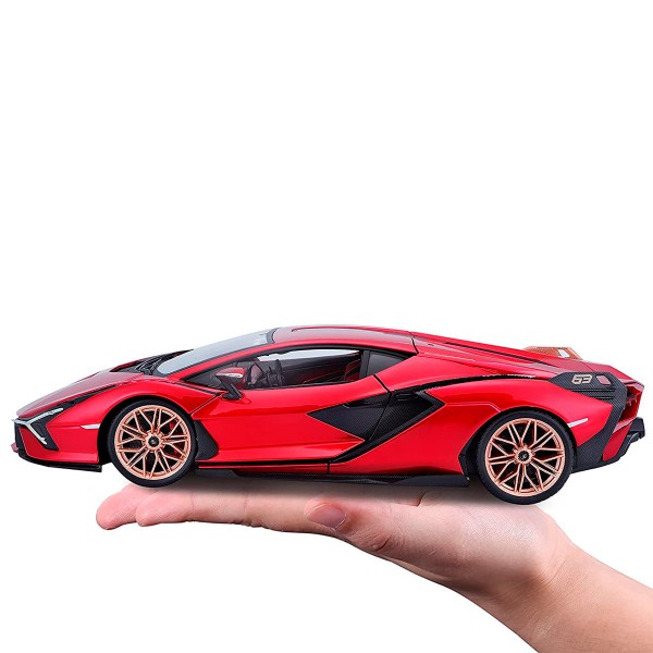 Автомодель - Lamborghini Sian FKP 37 (красный металлик, 1:18) 18-11046R