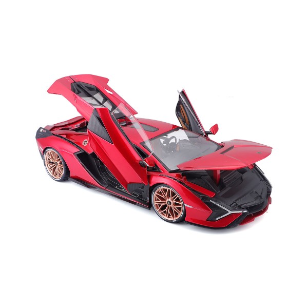 Автомодель - Lamborghini Sian FKP 37 (красный металлик, 1:18) 18-11046R
