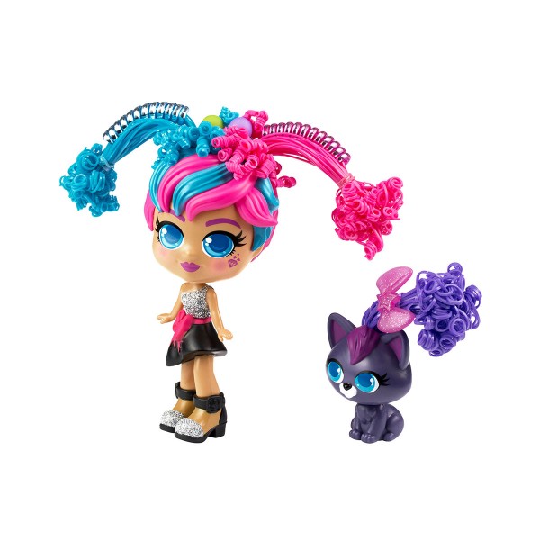 Игровой набор с куклой и питомцем Curligirls - Модница Милли и Вог 82097