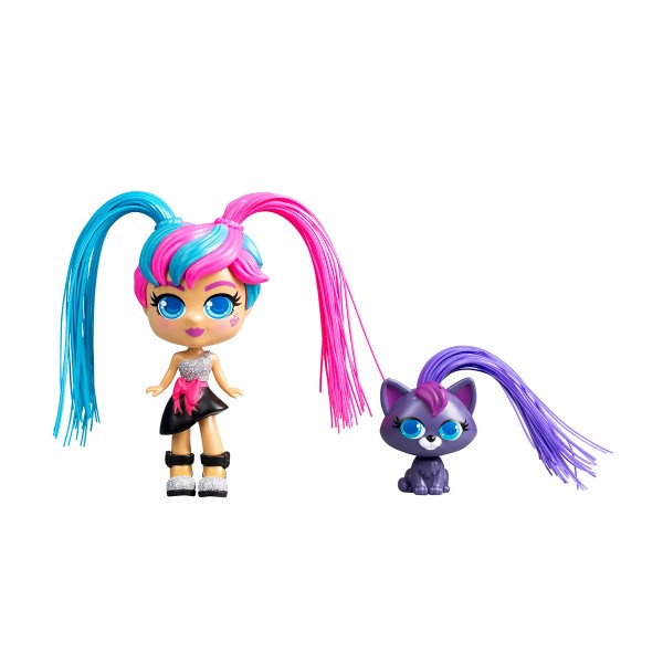 Игровой набор с куклой и питомцем Curligirls - Модница Милли и Вог 82097