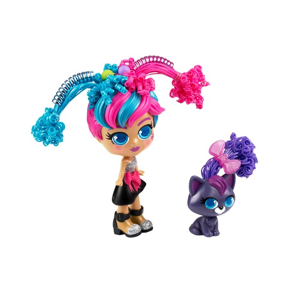 Игровой набор с куклой и питомцем Curligirls - Модница Милли и Вог 82097