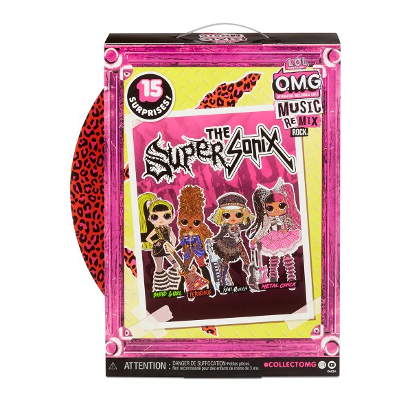 Игровой набор с куклой LOL Surprise! "OMG Remix Rock" - Фурия 577591