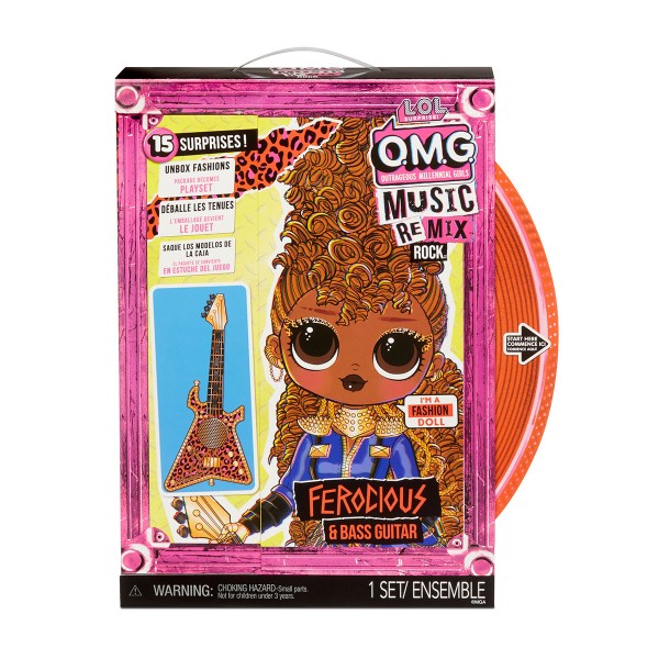 Игровой набор с куклой LOL Surprise! "OMG Remix Rock" - Фурия 577591