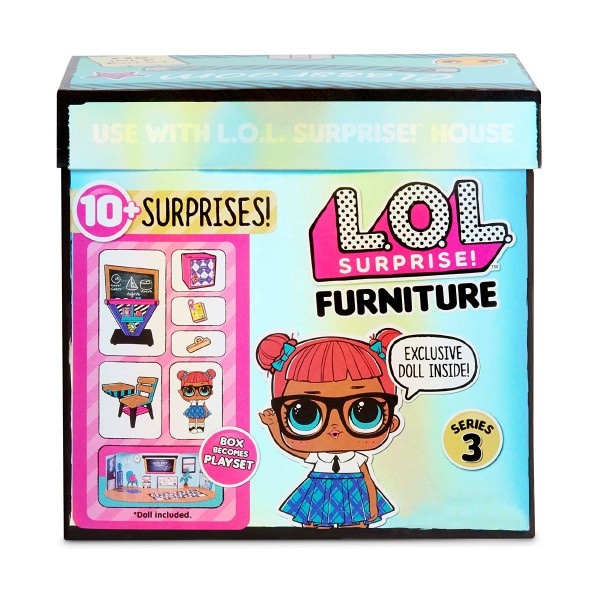 Игровой набор с куклой LOL Surprise! серии "Furniture" S2 - Класс Умницы 570028