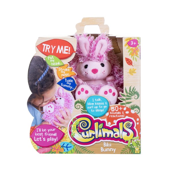 Интерактивная игрушка Curlimals - Кролик Биби 3709