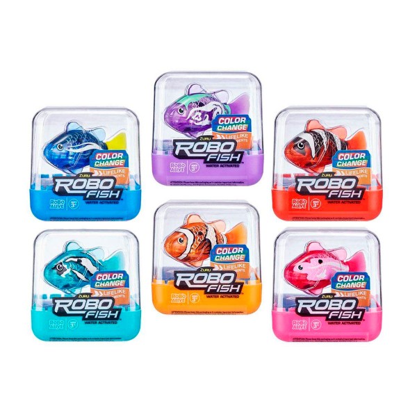 Интерактивная игрушка Robo Alive - Роборыбка (красная) 7125SQ1-5