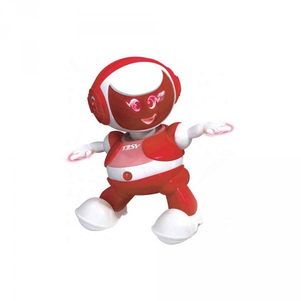 Интерактивный робот DiscoRobo - Алекс (танцует, озвуч. укр. яз., красный) TDV105-U