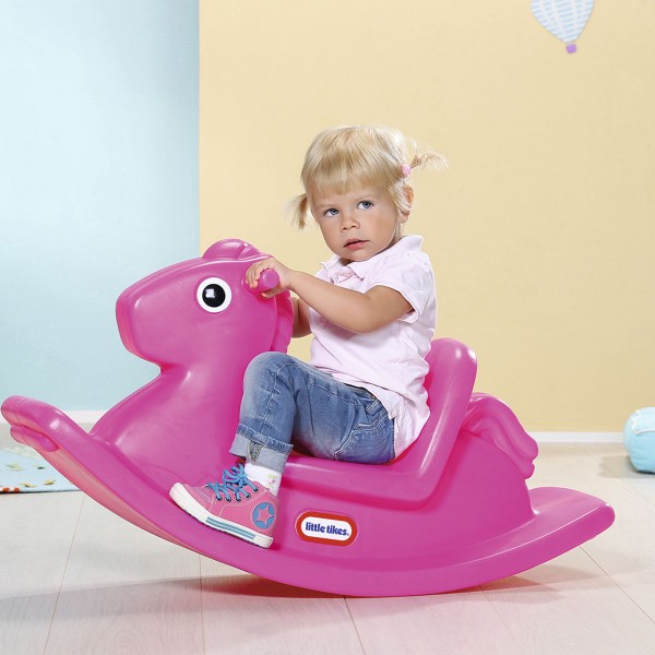 Качалка - Веселая лошадка S2 (розовая) 400G00060