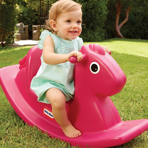 Качалка - Веселая лошадка S2 (розовая) 400G00060