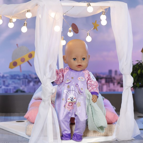 Одежда для куклы Baby Born серии "День Рождения" - Праздничный комбинезон (лаванд.) 831090-1