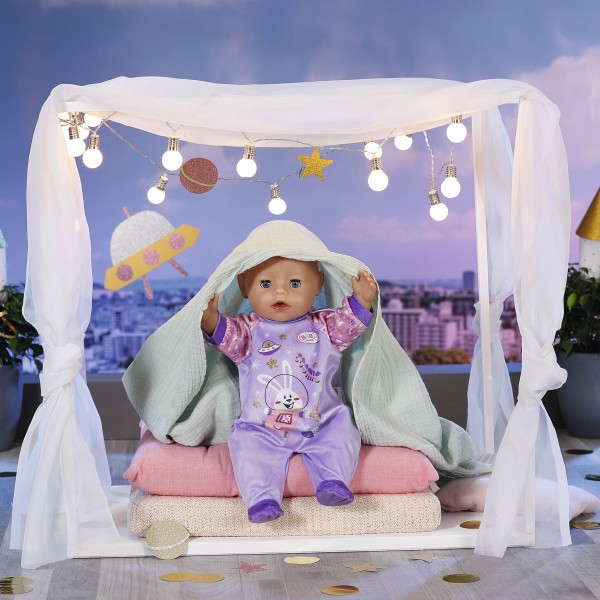 Одежда для куклы Baby Born серии "День Рождения" - Праздничный комбинезон (лаванд.) 831090-1
