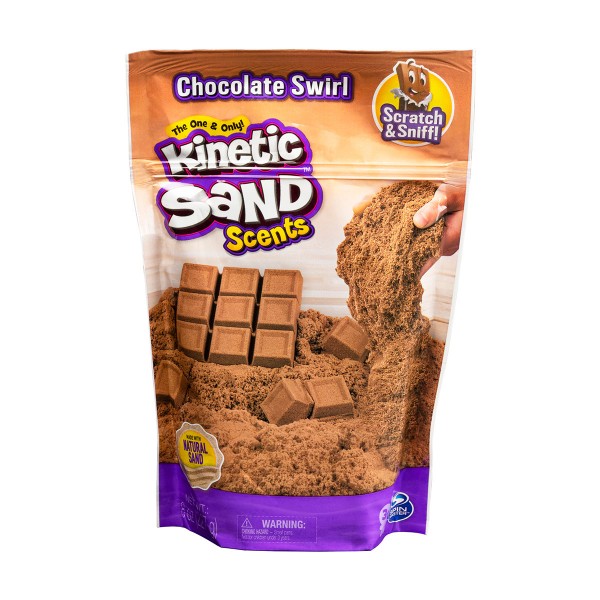 Песок для детского творчества с ароматом - Kinetic Sand Горячий Шоколад 71473H
