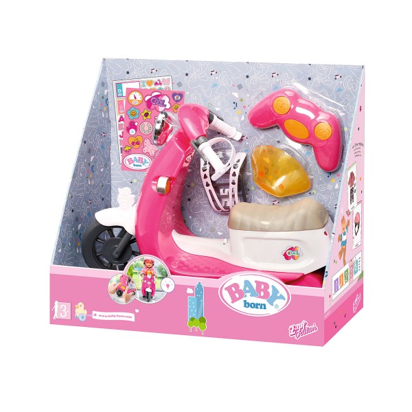 Радиоуправляемый скутер для куклы Baby Born (свет) 824771