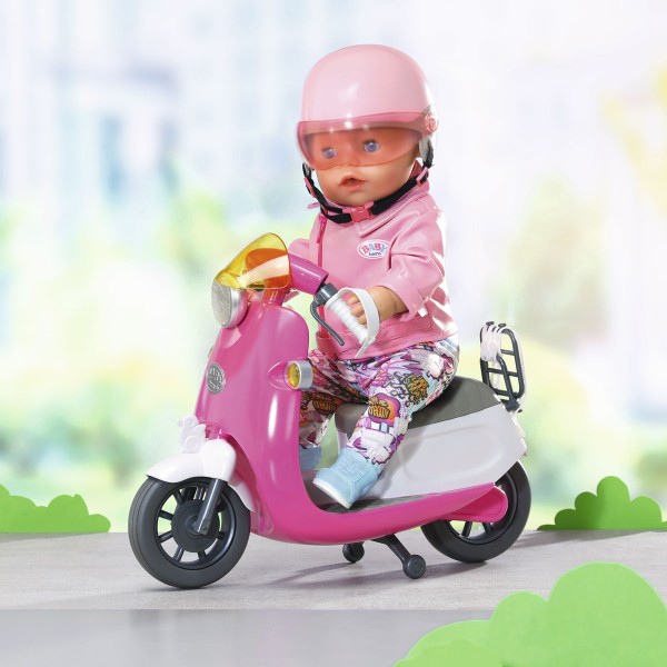 Радиоуправляемый скутер для куклы Baby Born (свет) 824771