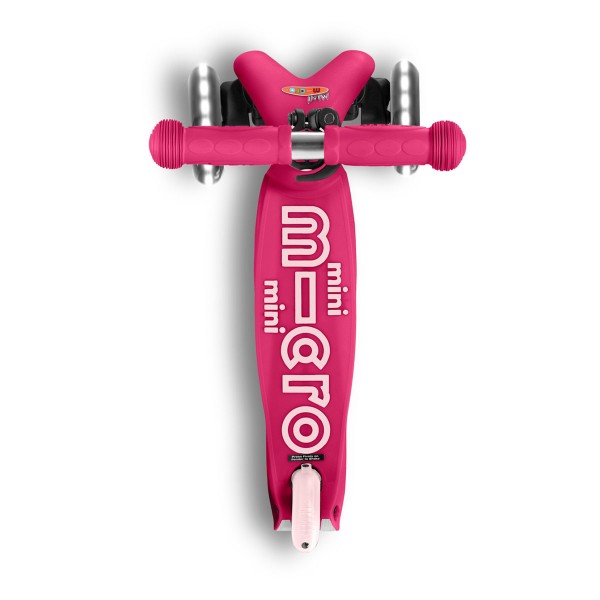 Самокат MICRO серии "Mini Deluxe LED" - Розовый MMD075