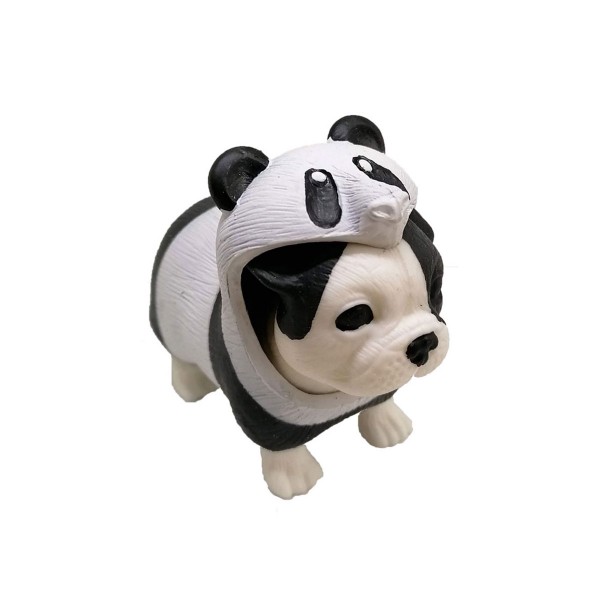 Стретч-игрушка Dress your Puppy S1 - Щенок в костюмчике Бульдог-панда 0222-8