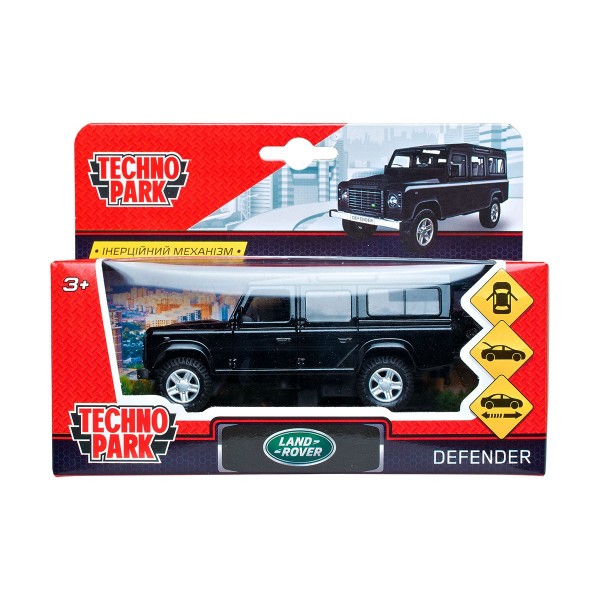 Автомодель - Land Rover Defender (черный, 1:32) DEFENDER-BK