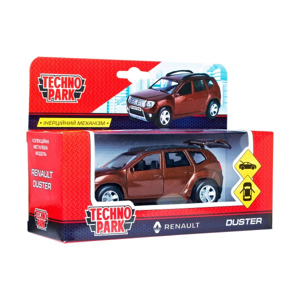 Автомодель - Renault Duster-M (1:32, коричневый) DUSTER-MBr