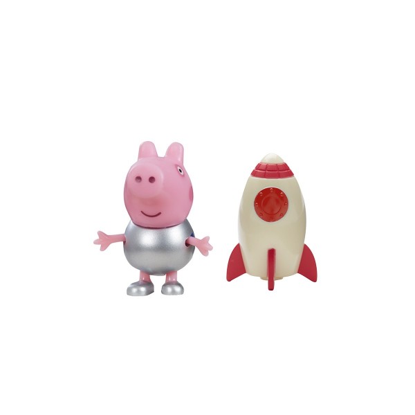 Фигурка Peppa серии "Когда я вырасту" - Космонавт Джордж С Ракетой 06771-5