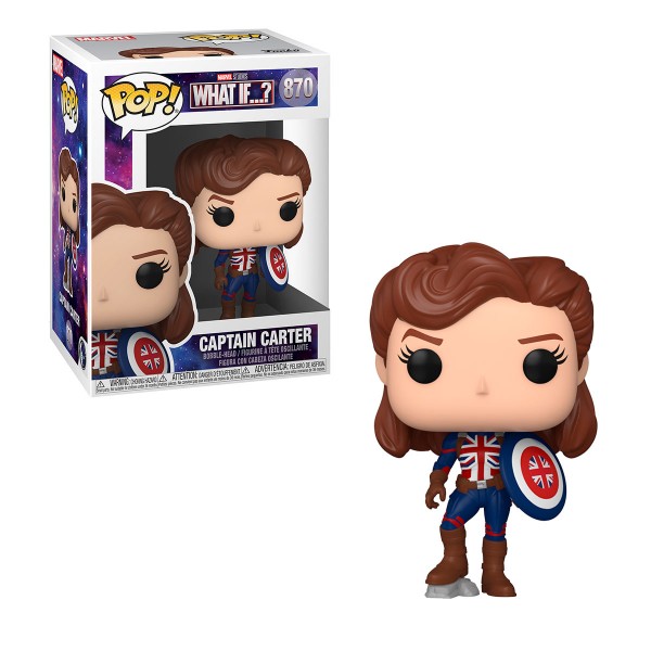 Игровая фигурка FUNKO POP! cерии "Что если...?" - Капитан Картер 55811