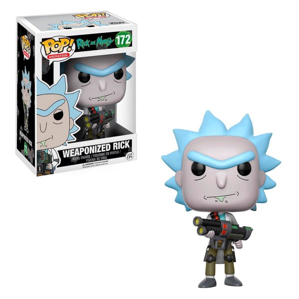 Игровая фигурка Funko Pop! серии "Rick & Morty" - Weaponized Rick 12439-PX-1QW