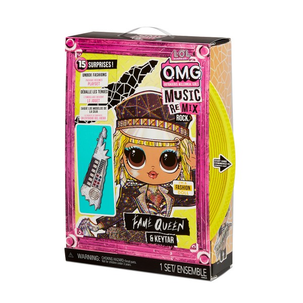 Игровой набор с куклой LOL Surprise! "OMG Remix Rock"- Королева Сцены 577607