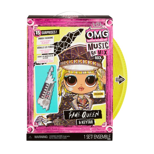 Игровой набор с куклой LOL Surprise! "OMG Remix Rock"- Королева Сцены 577607