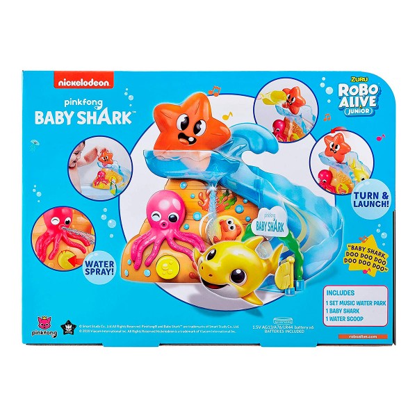 Интерактивный игровой набор для ванны Robo Alive - Baby Shark серии "Junior" 25291