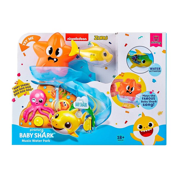 Интерактивный игровой набор для ванны Robo Alive - Baby Shark серии "Junior" 25291