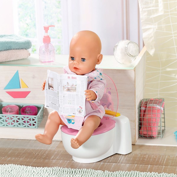 Интерактивный унитазик для куклы Baby Born (звук) 828373