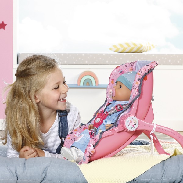 Кресло-люлька для куклы Baby Born 2 в 1 - Путешествуем вместе 832424