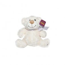 Мягкая игрушка - Медведь (белый, с бантом, 25 cm) 2503GMB