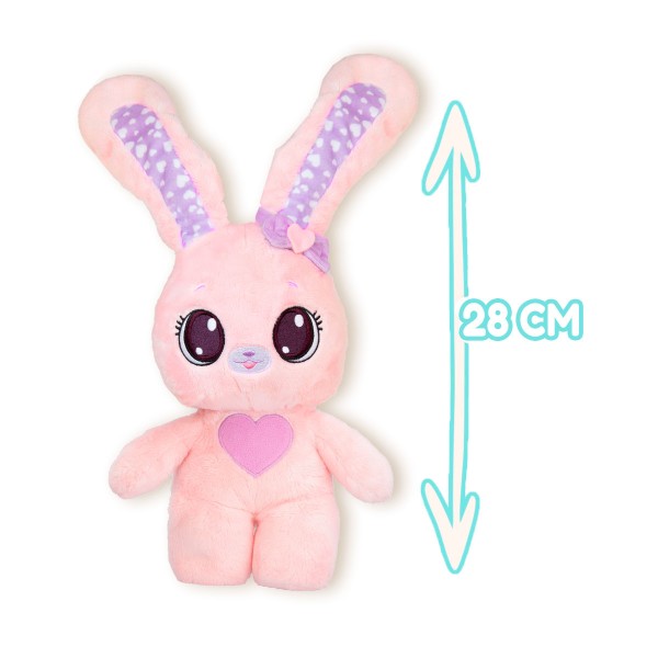 Мягкая игрушка Peekapets - Розовый кролик 906778