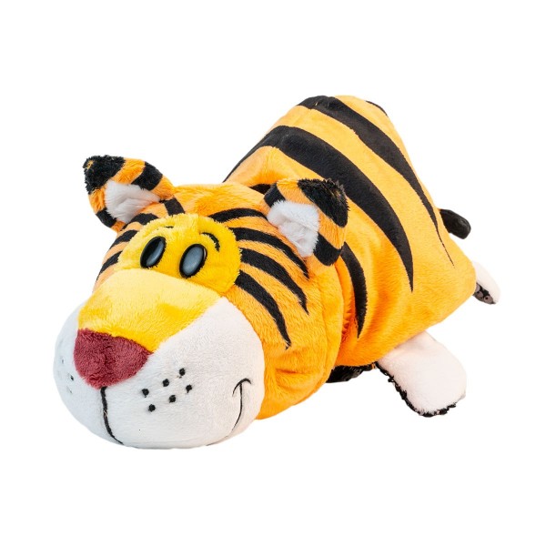 Мягкая Игрушка С Пайетками 2 В 1 - Zooprяtki - Слон-Тигр (30 Cm) 517IT-ZPR