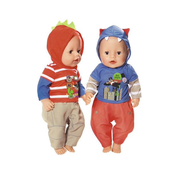 Набор одежды для куклы Baby Born - Активный Малыш (2 в ассорт.) 824535