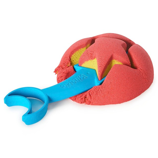 Набор песка для детского творчества - Kinetic Sand Мегафабрика 71603