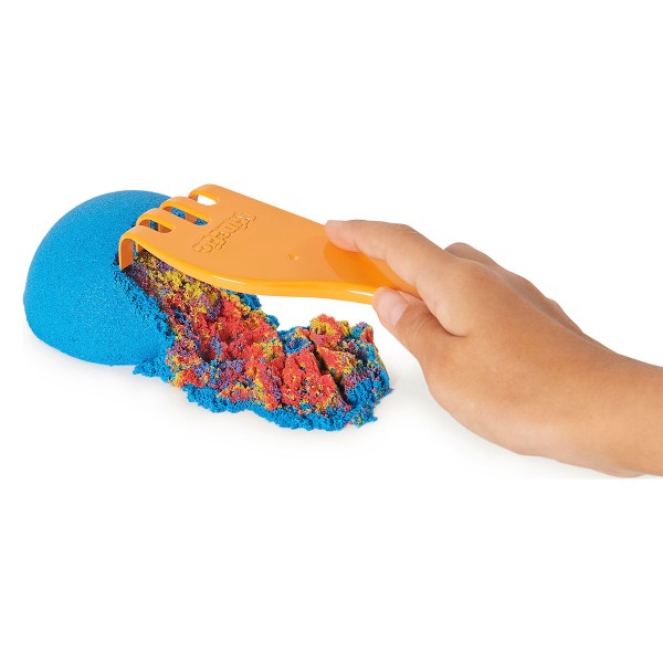 Набор песка для детского творчества - Kinetic Sand Мегафабрика 71603