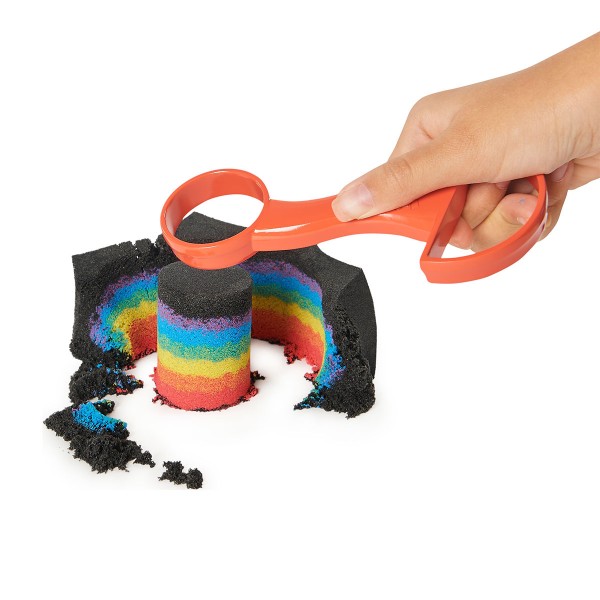 Набор песка для детского творчества - Kinetic Sand Мегафабрика 71603