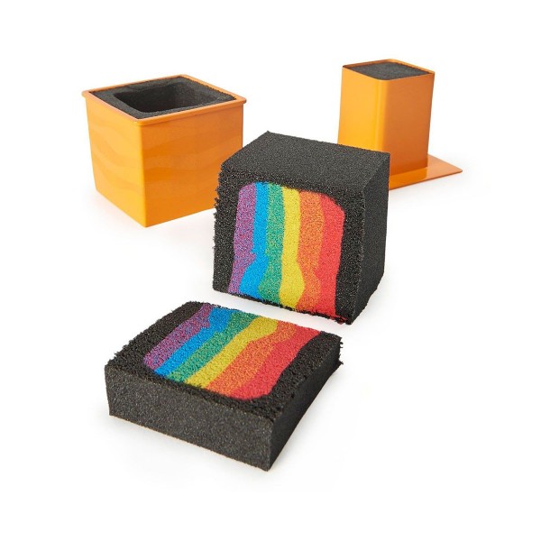 Набор песка для детского творчества - Kinetic Sand Мегафабрика 71603
