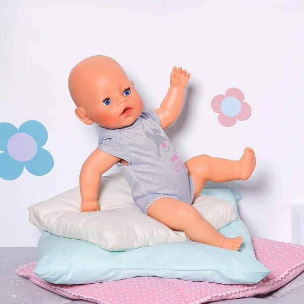Одежда для куклыBaby Born - Боди (Серое) 827536-1