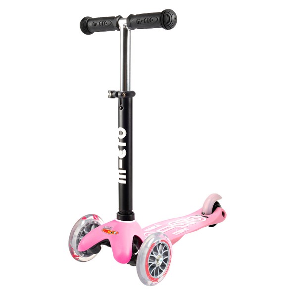 Самокат MICRO серии "Mini2go Deluxe Plus" - Розовый MMD033