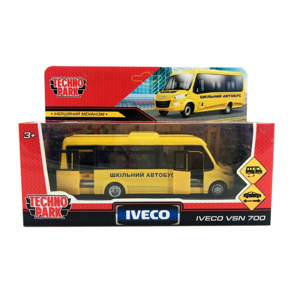 Автомодель - Автобус IVECO DAILY дети DAILY-15CHI-YE