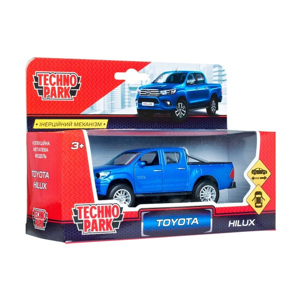 Автомодель - Toyota Hilux (синий, 1:32) FY6118-SL