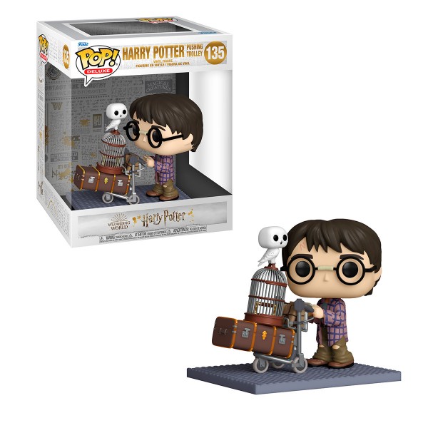 Игровая фигурка Funko Pop! Deluxe - Гарри Поттер с тележкой 57360