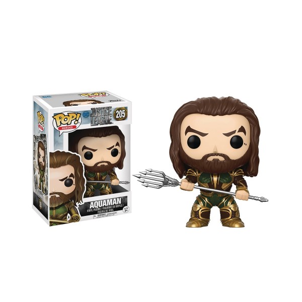 Игровая фигурка Funko Pop! серии "Лига Справедливости" - Аквамен 13486-PX-1TF