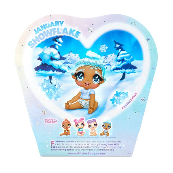 Игровой набор с куклой Glitter Babyz - Снежинка 574859
