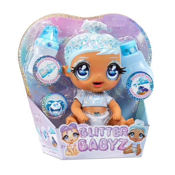 Игровой набор с куклой Glitter Babyz - Снежинка 574859