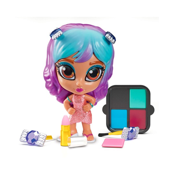 Игровой набор с куклой и косметикой 2 в 1 Instaglam S1 - Хейли 07262-KV